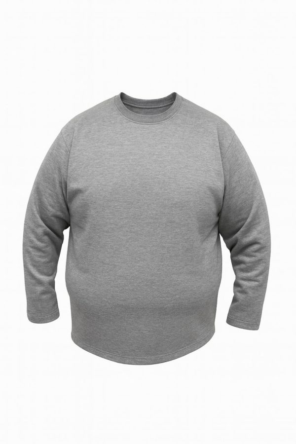 بلوز آستین بلند طوسی بیسیک