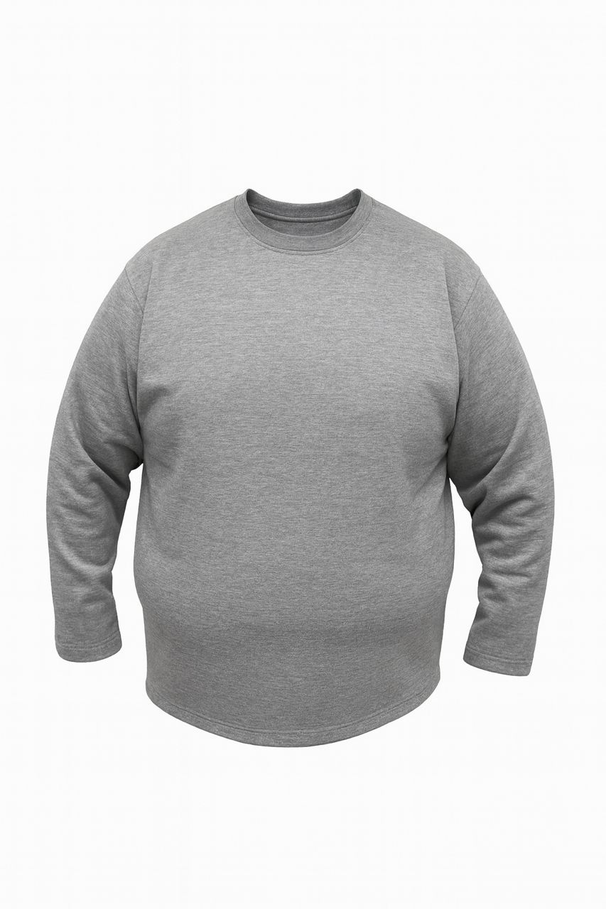 بلوز آستین بلند طوسی بیسیک