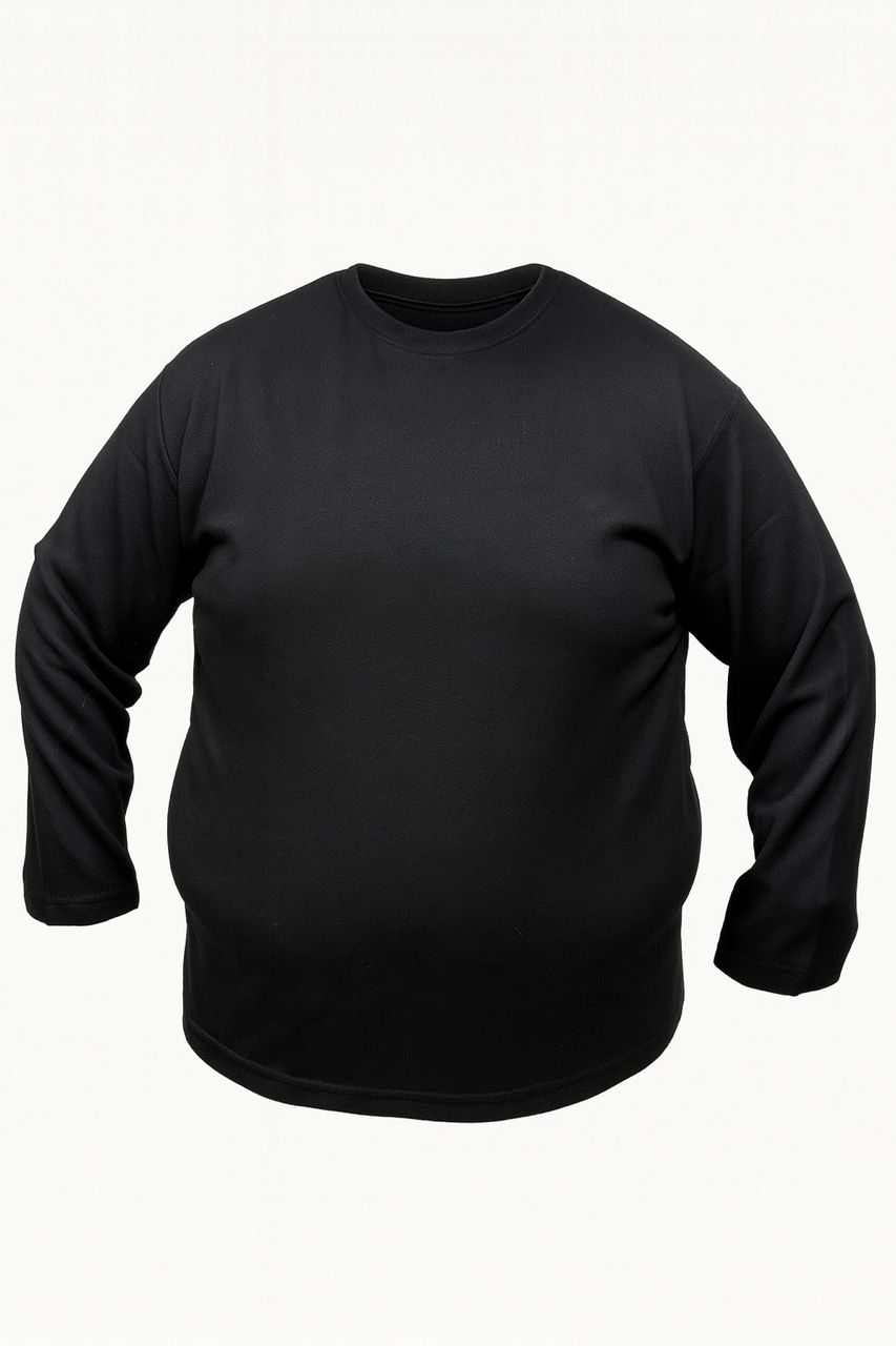 بلوز آستین بلند مشکی سوزنی