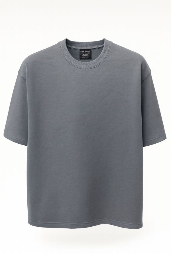 تی شرت بیسیک طوسی