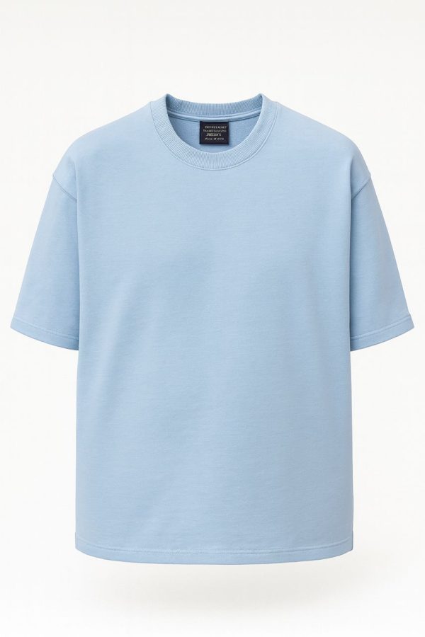 تی شرت بیسیک آبی آسمانی