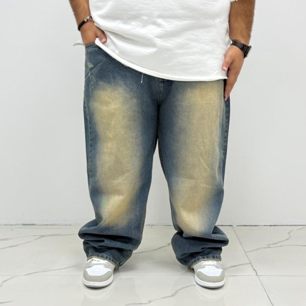 شلوار جین بگ کثیف شور