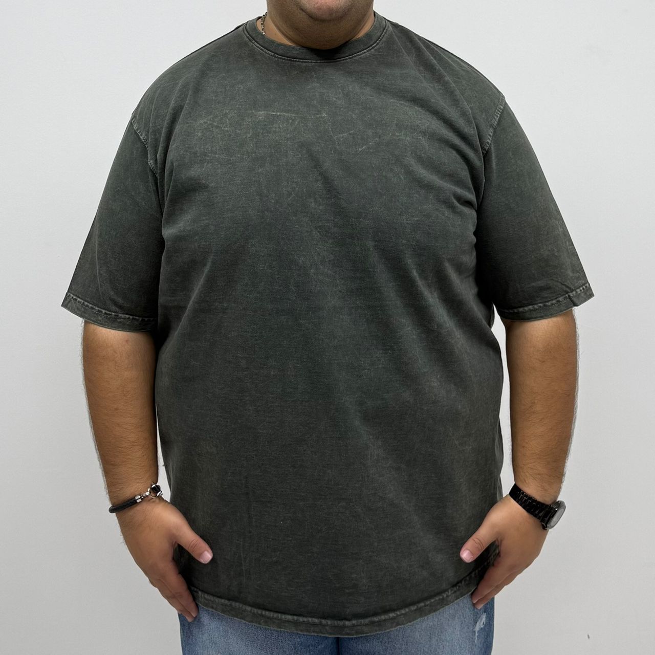 تیشرت سنگشور سبز تیره