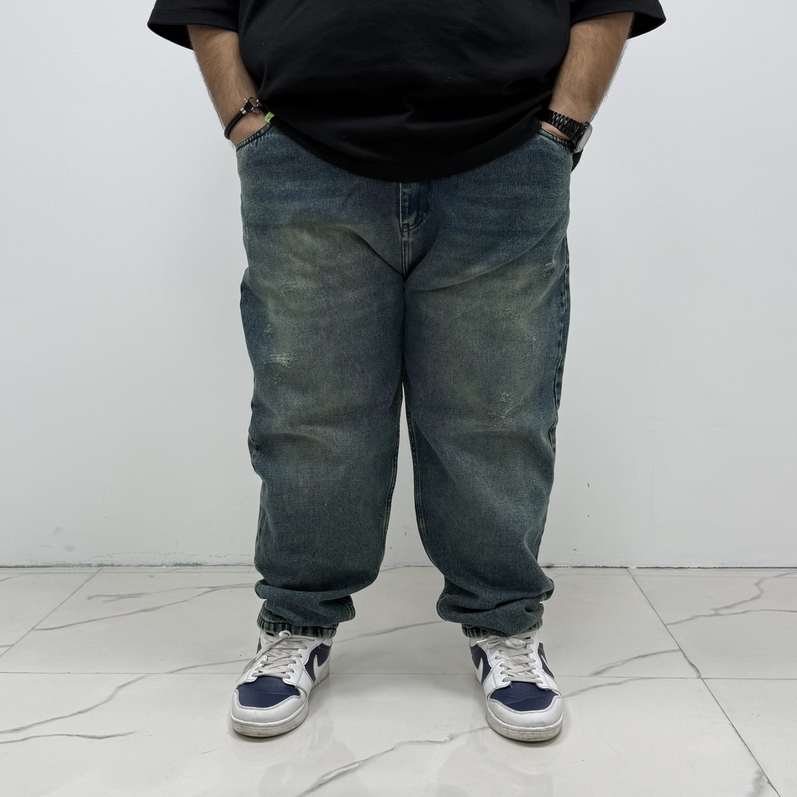 شلوار مام فشن کثیف شور سایز بزرگ