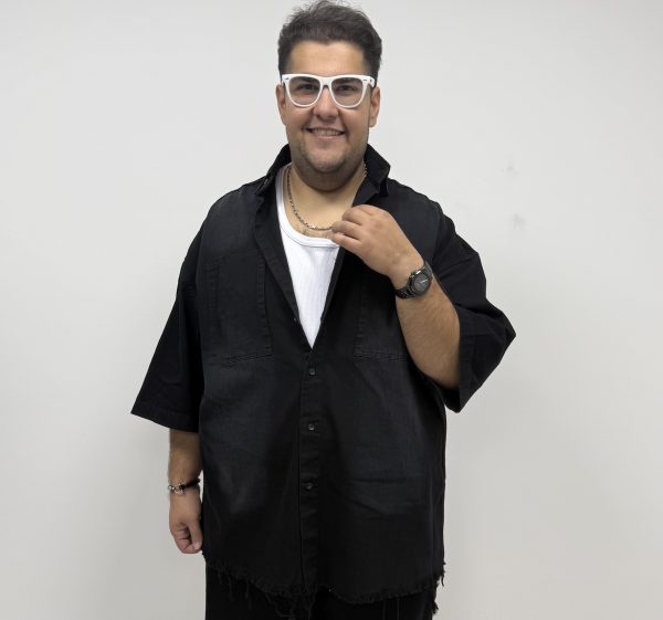 پیراهن سنگشور ذغالی