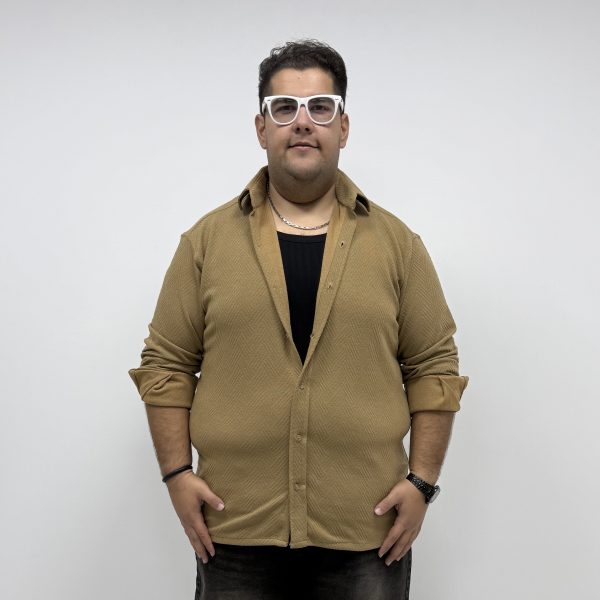 پیراهن مراکشی طرحدار شتری