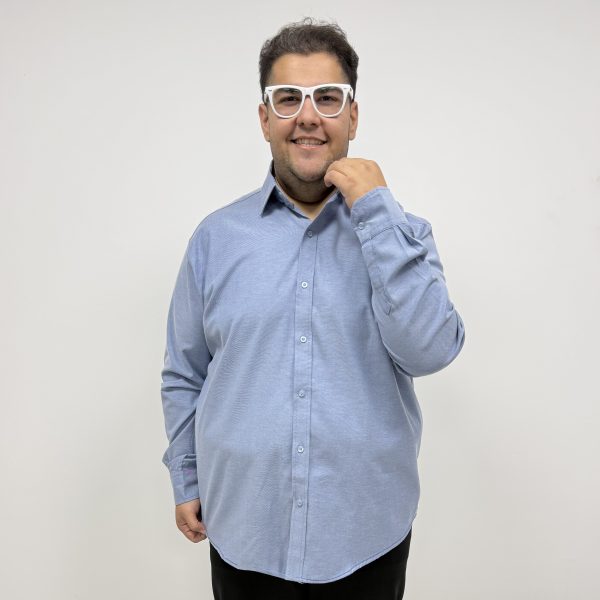 پیراهن مجلسی مردانه آبی یخی