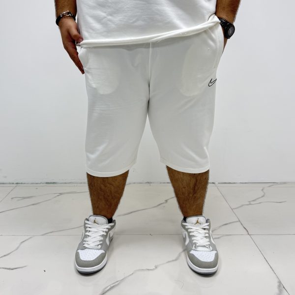 شلوارک گلکسی سفید