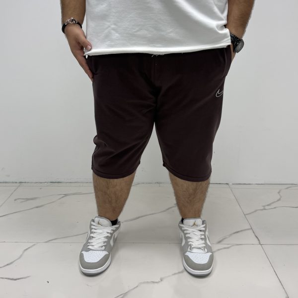 شلوارک گلکسی قهوه ای